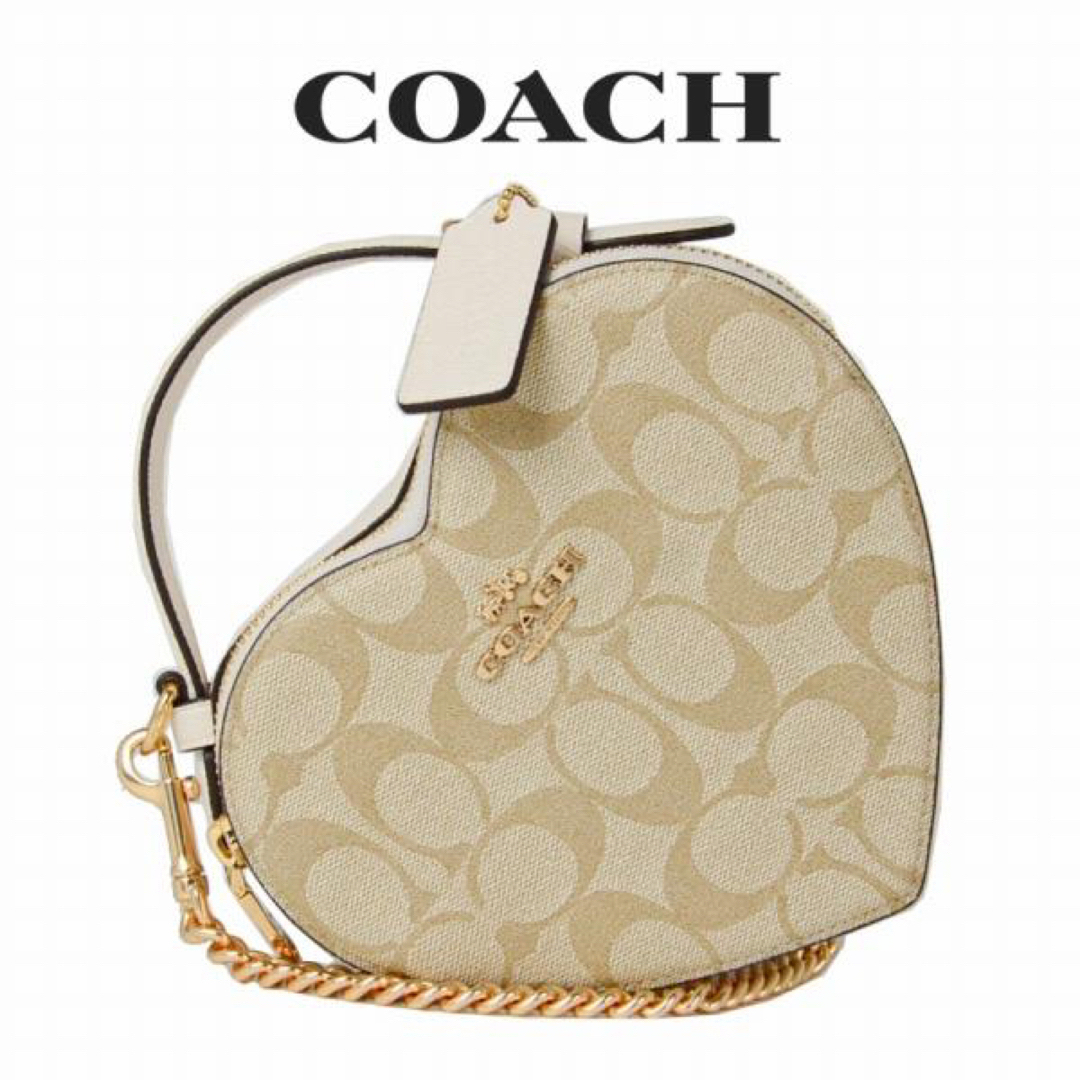 COACH(コーチ)のcoach ハート　クロスボディ レディースのバッグ(ショルダーバッグ)の商品写真