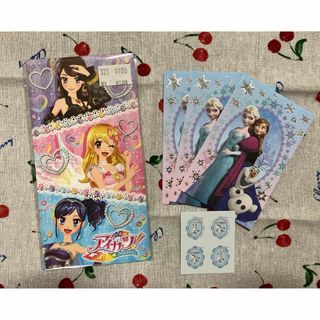 アイカツ(アイカツ!)のアイカツプチ袋＆アナと雪の女王お年玉袋(キャラクターグッズ)