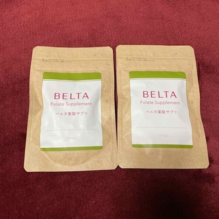 ベルタ(BELTA)のベルタ 葉酸サプリ 120粒×2袋(ビタミン)