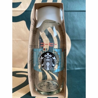 スターバックスコーヒー(Starbucks Coffee)のコーヒー GYU-NEW 瓶 ブルー 200ml スタバ　スターバックス ヴィア(タンブラー)
