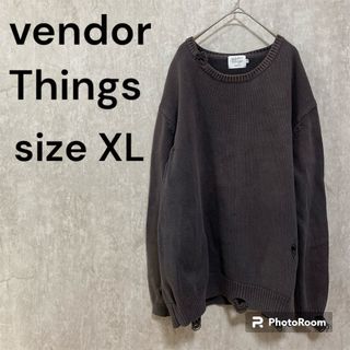 ノンネイティブ(nonnative)のvendor Things CREW NECK SWEATER  XL(ニット/セーター)