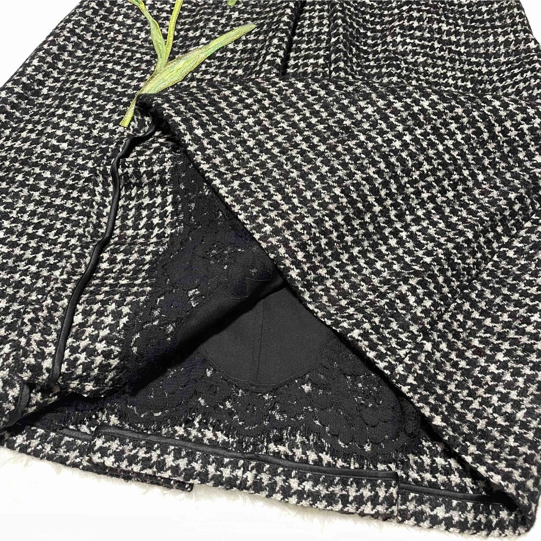 本物 美品 ドルチェ&ガッバーナ フラワー ツイード ワンピース 本物 美品 ドルチェ&ガッバーナ フラワー ツイード ワンピース