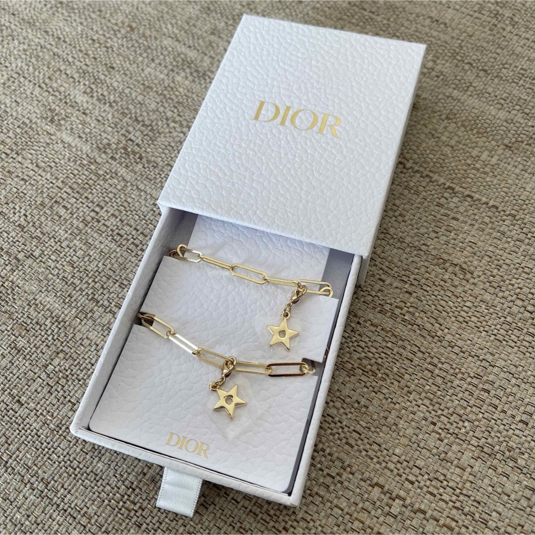 Christian Dior(クリスチャンディオール)の新品 ディオール DIOR 非売品 ストラップ ブレス シュシュ ミスディオール エンタメ/ホビーのコレクション(ノベルティグッズ)の商品写真