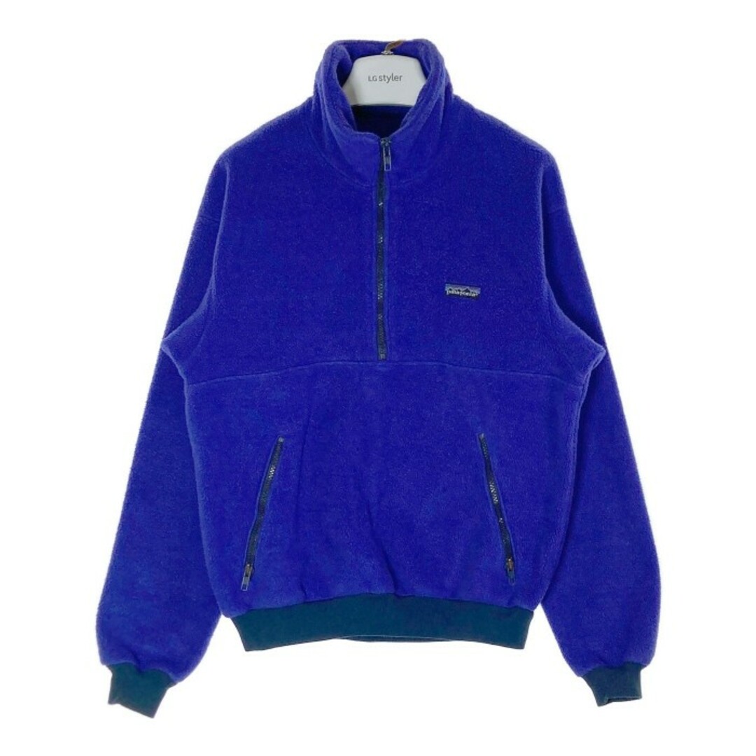 ★PATAGONIA パタゴニア 80s USA製 プルオーバー フリース ジャケット パープル sizeM