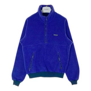 パタゴニア(patagonia)の★PATAGONIA パタゴニア 80s USA製 プルオーバー フリース ジャケット パープル sizeM(その他)