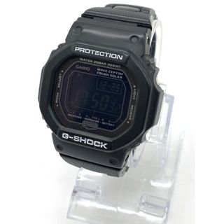 カシオ(CASIO)のCASIO カシオ G-SHOCK THE G 電波ソーラー 反転液晶 ステンレスベルト ブラック GW-5600BJ(腕時計(デジタル))