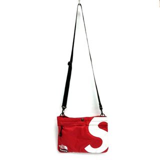 シュプリーム(Supreme)の★SUPREME × THE NORTH FACE シュプリーム × ザノースフェイス 20AW S Logo Shoulder Bag エスロゴプリントショルダーバッグ サコッシュ レッド(ショルダーバッグ)