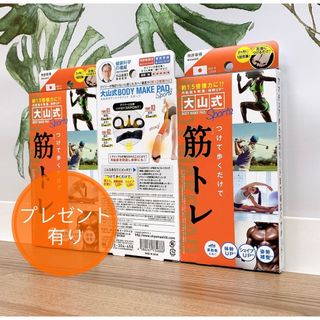 【3個セット】大山式 ボディメイクパットSports 筋トレ（プレゼント有り） (エクササイズ用品)