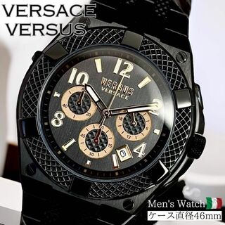 ヴェルサーチ 時計(メンズ)（ブラック/黒色系）の通販 100点以上