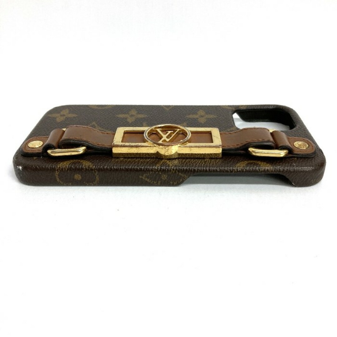 スマホアクセサリー★LOUISVUITTON ルイヴィトン iPhone12 12Pro ケース iPhoneケース モノグラム バンパー ドーフィーヌ スマホケース M69782 ブラウン