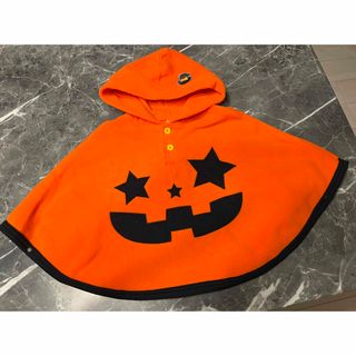 バースデイ(バースデイ)のベビー　Halloween パンプキンポンチョ70-80(その他)