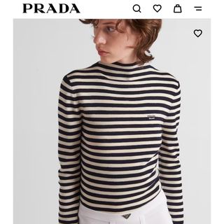 プラダ(PRADA)のPRADA プラダ スーパーファインウール タートルネック セーター(ニット/セーター)