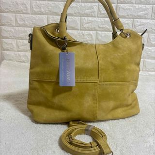 Precious プレシャス　トートバッグ　イエロー 2way(トートバッグ)