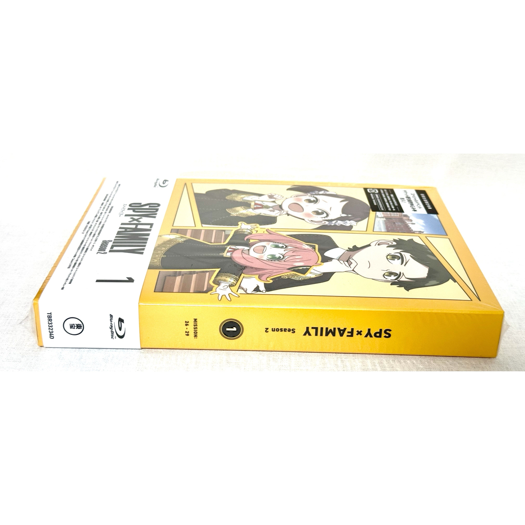 集英社(シュウエイシャ)の【美品】『SPY×FAMILY』Season 2 Vol.1 (Blu-ray) エンタメ/ホビーのDVD/ブルーレイ(アニメ)の商品写真