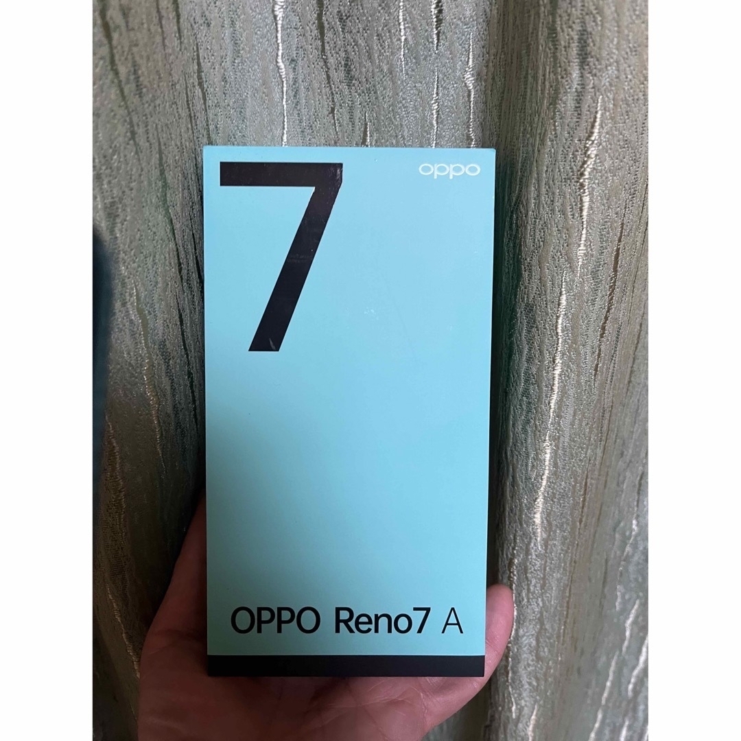 OPPO - 【ほぼ新品】OPPO Reno 7 A SIMフリー ドリームブルーの通販 by