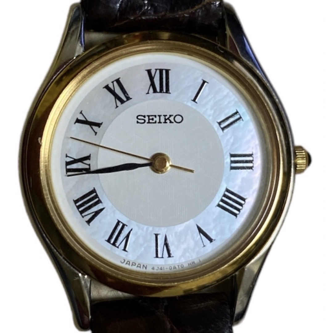 SEIKO(セイコー)のセイコー EXCELINE 4J41-0AM0 レディース腕時計【電池交換済】 レディースのファッション小物(腕時計)の商品写真