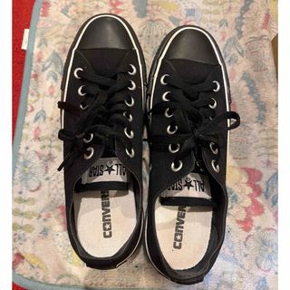 オールスター(ALL STAR（CONVERSE）)のCONVERSE ALL☆STAR スニーカー 黒 サイズ24.5cm(スニーカー)