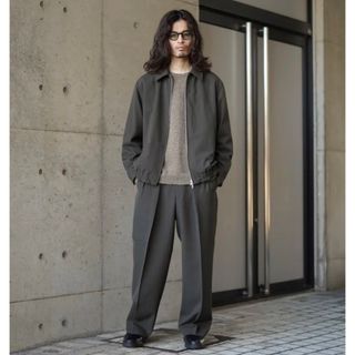 パンツMARKAWARE CLASSIC FIT TROUSERS BLUE GRAY