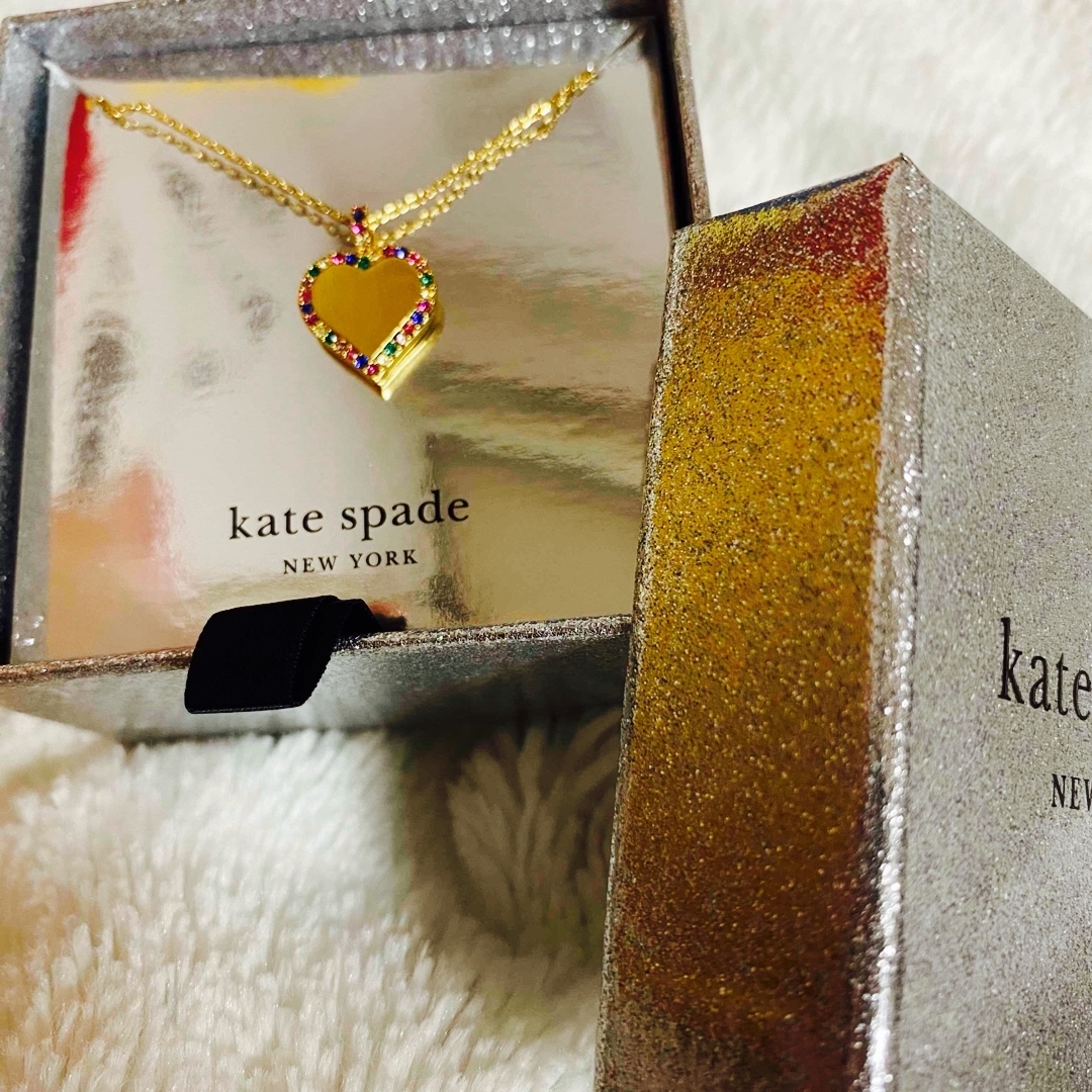 kate spade new york(ケイトスペードニューヨーク)のkate spade ネックレス　ゴールド レディースのアクセサリー(ネックレス)の商品写真
