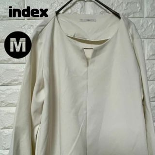 インデックス(INDEX)のindex 長袖 M(Tシャツ(長袖/七分))