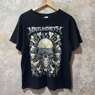 ヘインズ(Hanes)のMEGADETH メガデス バンドTシャツ ニカラグア製(Tシャツ/カットソー(半袖/袖なし))