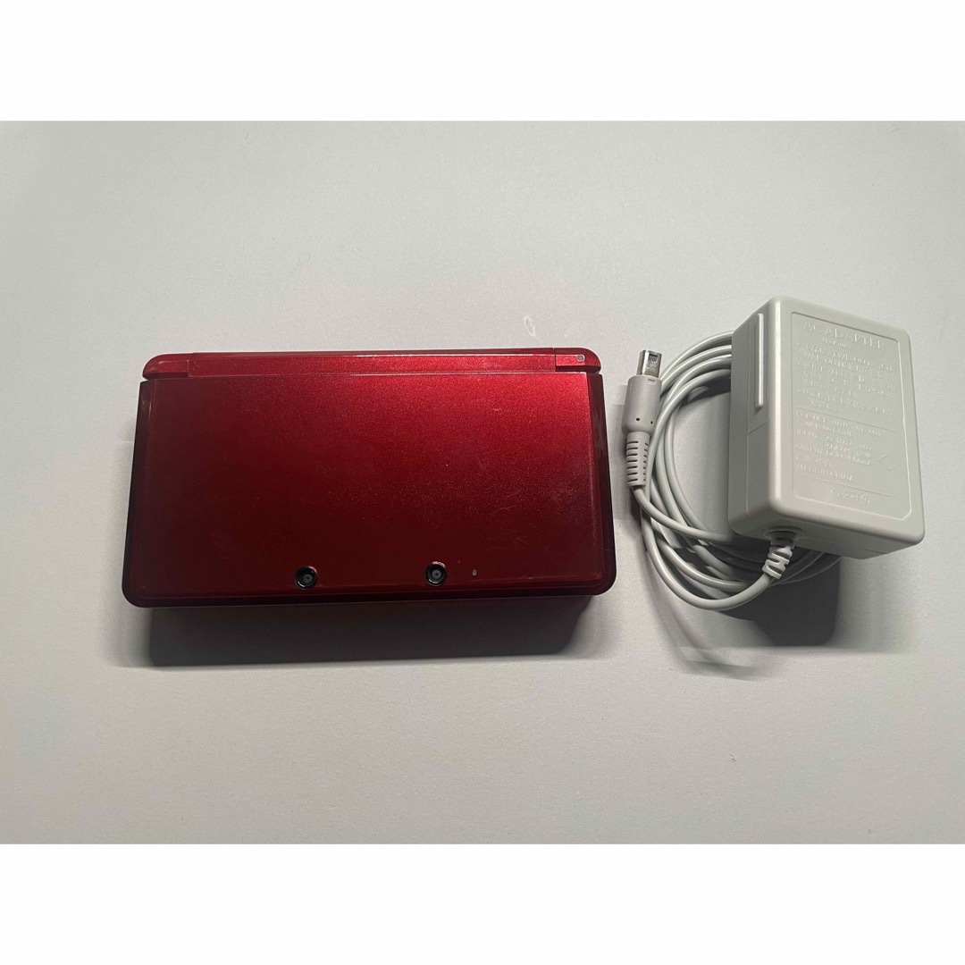 ニンテンドー3DS(ニンテンドー3DS)のポケムーバー 、バンク入り　Nintendo 3 DS  ポケモンムーン付き エンタメ/ホビーのゲームソフト/ゲーム機本体(携帯用ゲームソフト)の商品写真