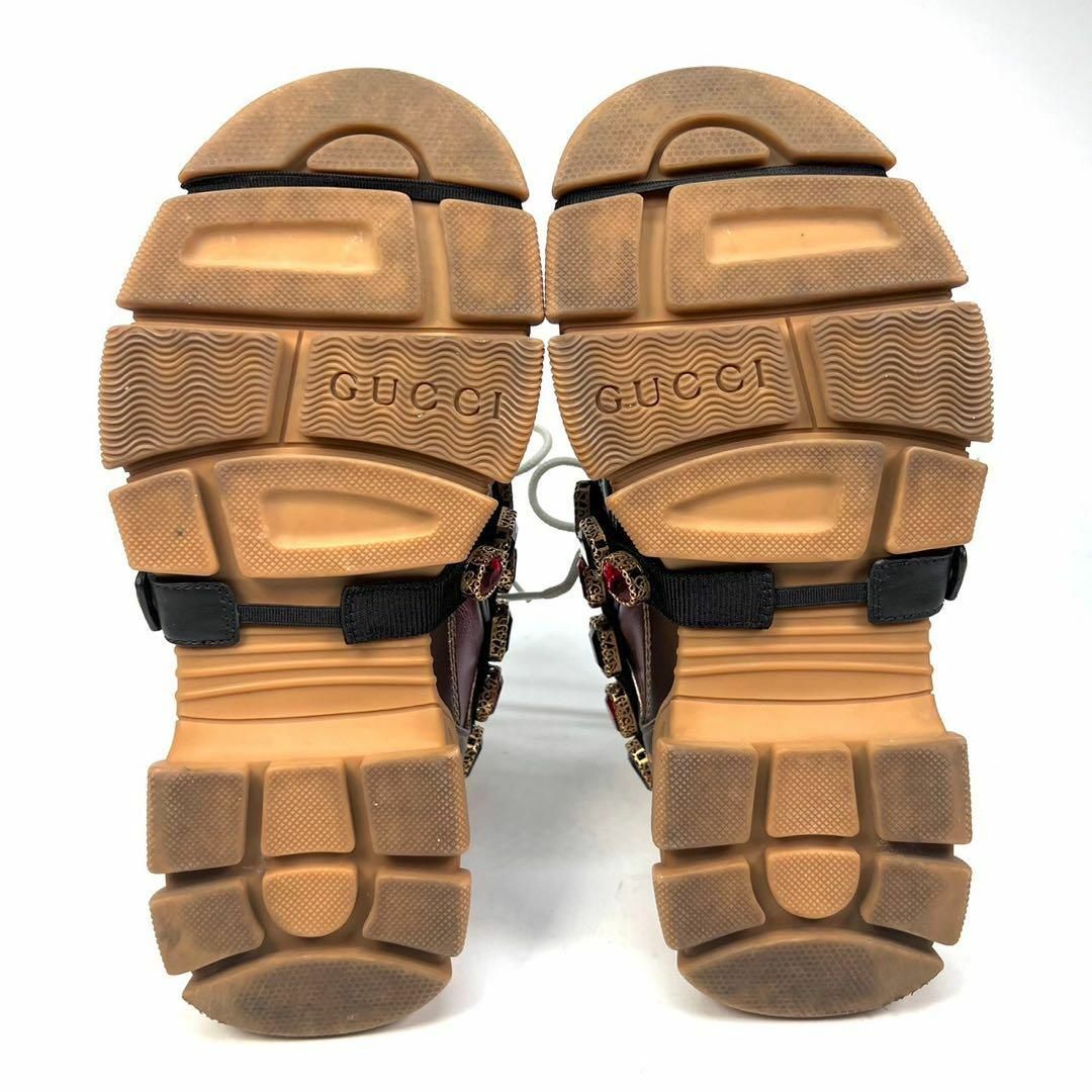 Gucci(グッチ)のGUCCI グッチ　フラッシュトレック　ビジュー　クリスタル　スニーカー レディースの靴/シューズ(スニーカー)の商品写真