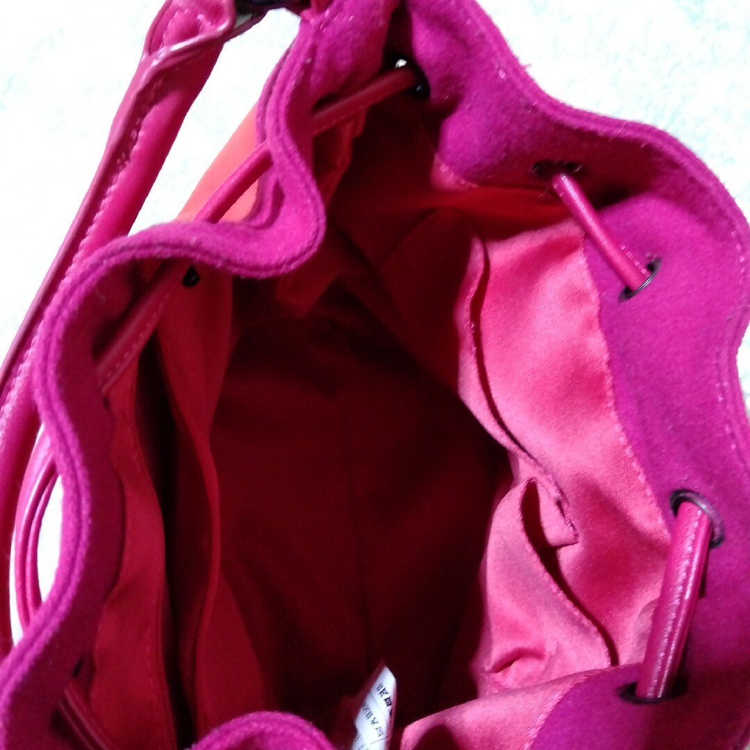 BENETTON(ベネトン)のベネトン　巾着バック ハンドメイドのファッション小物(バッグ)の商品写真