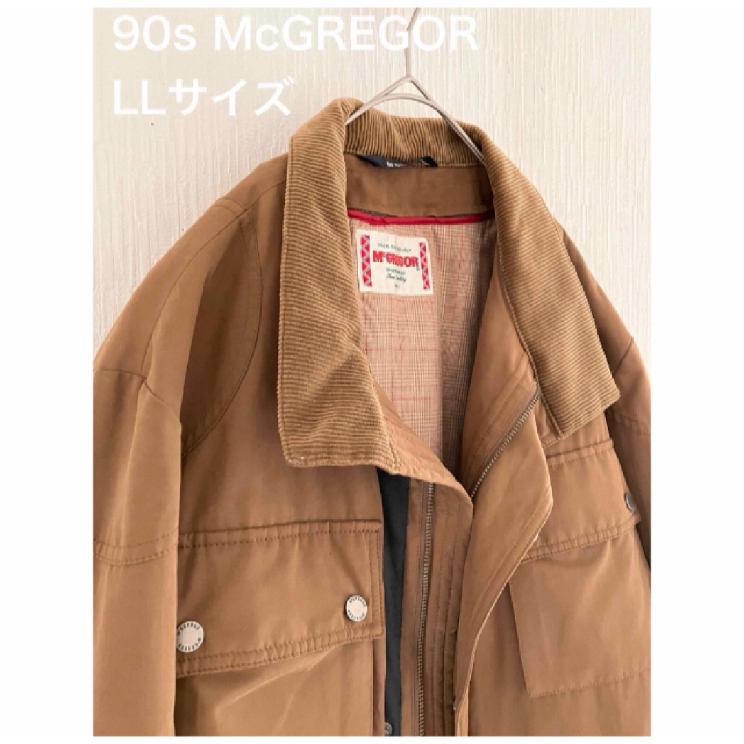 McGREGOR(マックレガー)の90s McGREGOR  コーデュロイ衿 ライナー付きアウター  LLサイズ メンズのジャケット/アウター(その他)の商品写真