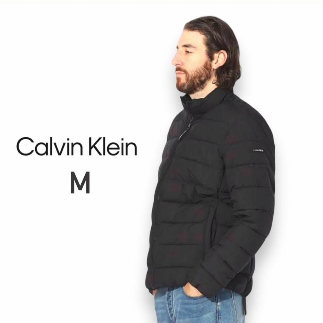 新品 Calvin Klein カルバンクライン ダウンジャケット ブラック M | フリマアプリ ラクマ