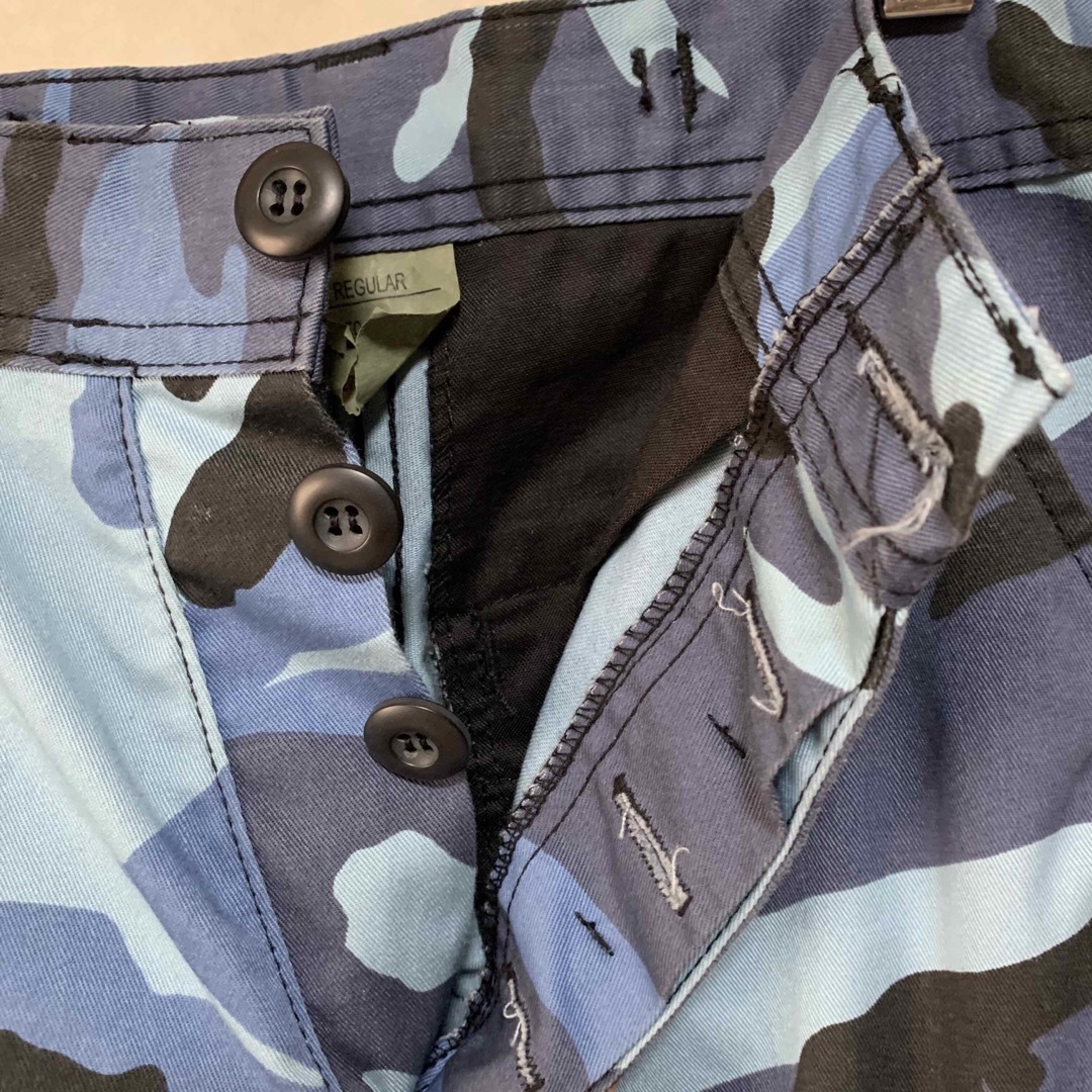 ROTHCO(ロスコ)のROTHCO ロスコ ミリタリー カーゴ パンツ BDU アメリカ軍 迷彩ブルー メンズのパンツ(ワークパンツ/カーゴパンツ)の商品写真