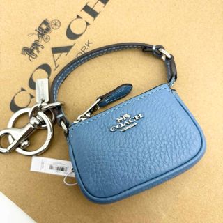 コーチ(COACH)の【COACH☆新品】 ミニ ノリータ バッグ チャーム！キーホルダー！小物入れ！(キーホルダー)