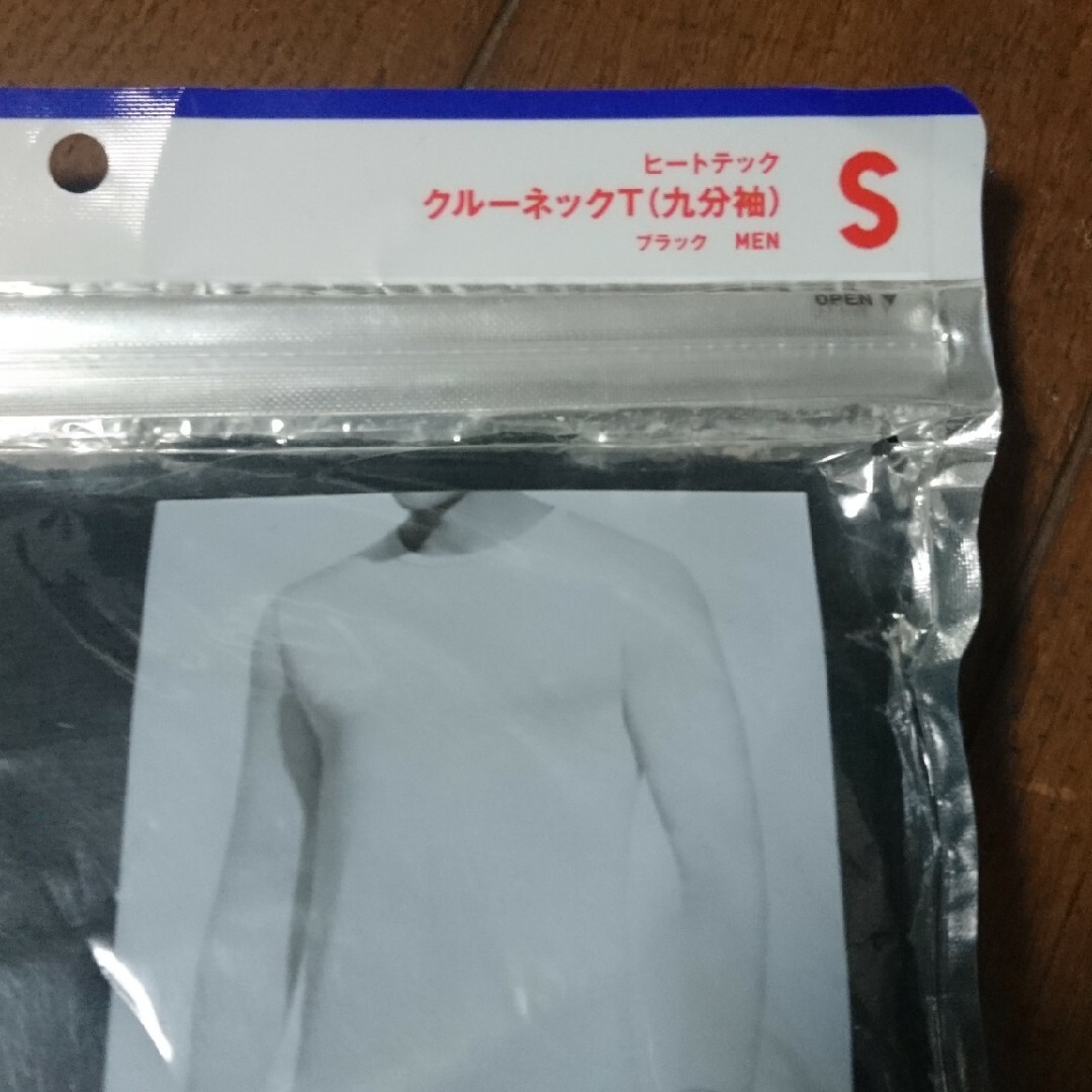 UNIQLO(ユニクロ)のユニクロ UNIQLO ヒートテック クルーネックT(九分袖) メンズのトップス(Tシャツ/カットソー(半袖/袖なし))の商品写真