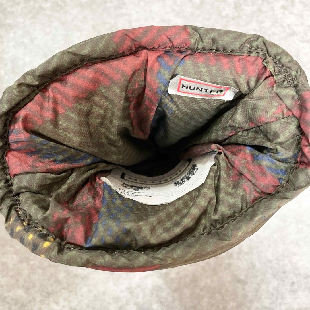 HUNTER - 【訳あり極美品】Hunter スノーブーツ Snow Quilt Checkの