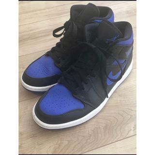 ジョーダン(Jordan Brand（NIKE）)のNIKEエアジョーダンワン　ブルー(スニーカー)