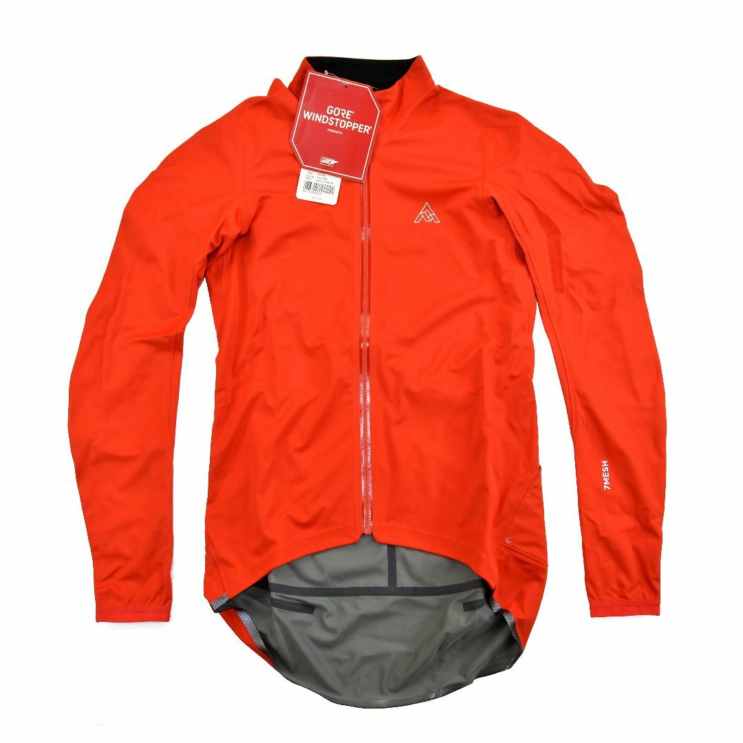 7MESH - 7mesh Corsa windstopper 長袖ジャージ size:S 赤