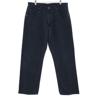 ラングラー(Wrangler)の古着 ラングラー Wrangler ブラックデニム デニムパンツ メンズw36 /taa003650(デニム/ジーンズ)