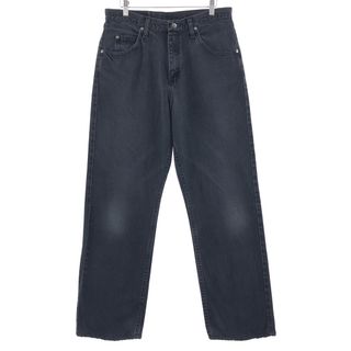 ラングラー(Wrangler)の古着 ラングラー Wrangler ブラックデニム デニムパンツ メンズw32 /taa003652(デニム/ジーンズ)