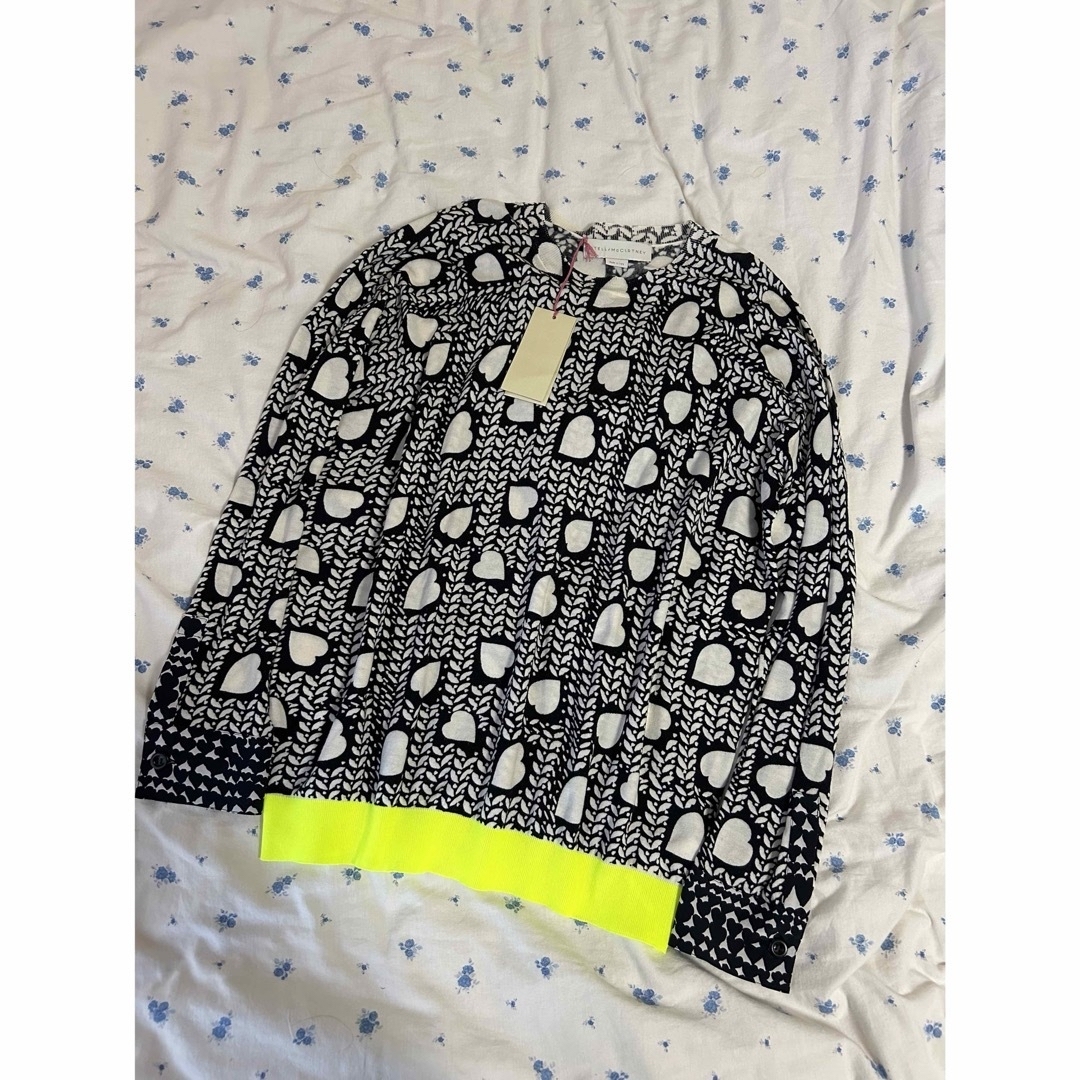 Stella McCartney(ステラマッカートニー)の最終🖤価格💛🦢🧄🥐Stella McCartney heart knit. レディースのトップス(ニット/セーター)の商品写真