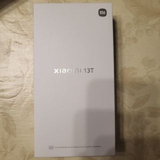 シャオミ(Xiaomi)のXiaomi 13T ブラック【新品未使用】(スマートフォン本体)