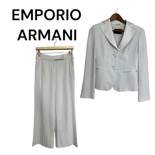 エンポリオアルマーニ(Emporio Armani)のEMPORIO ARMANI パンツスーツ セットアップ(セット/コーデ)