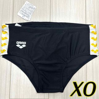 アリーナ(arena)のarena　アリーナ　男性用水着　ブラック×イエロー　XOサイズ　新品(水着)