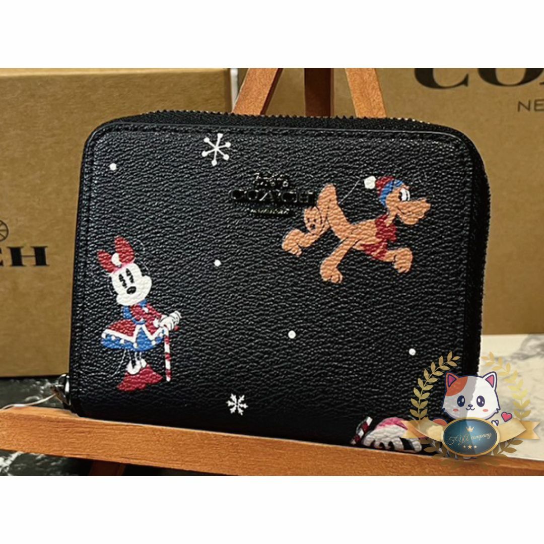 COACH(コーチ)の【DISNEY X COACH】 スモール ジップ アラウンド ウォレット レディースのファッション小物(財布)の商品写真