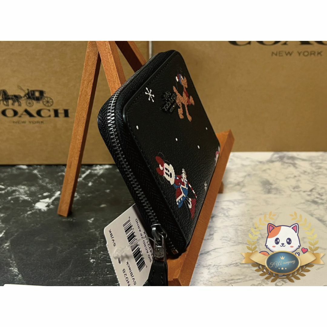 COACH(コーチ)の【DISNEY X COACH】 スモール ジップ アラウンド ウォレット レディースのファッション小物(財布)の商品写真