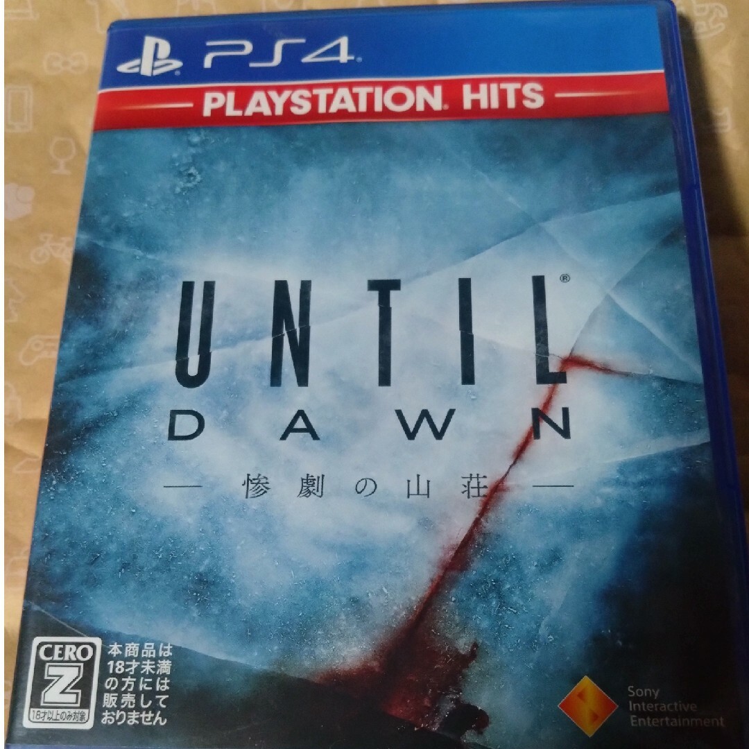 Until Dawn（アンティル ドーン） -惨劇の山荘-（PlayStatio エンタメ/ホビーのゲームソフト/ゲーム機本体(家庭用ゲームソフト)の商品写真