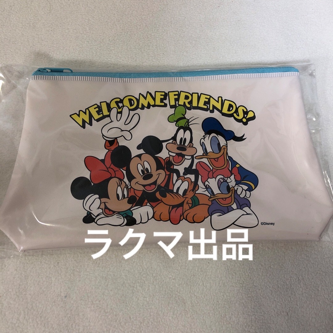 Disney(ディズニー)のディズニー　ビニールポーチ ポーチ　Disney エンタメ/ホビーのおもちゃ/ぬいぐるみ(キャラクターグッズ)の商品写真