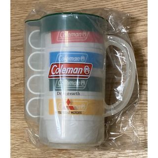 コールマン(Coleman)のMITSUBISHI  Coleman 限定 プラカップ & ピッチャー セット(食器)