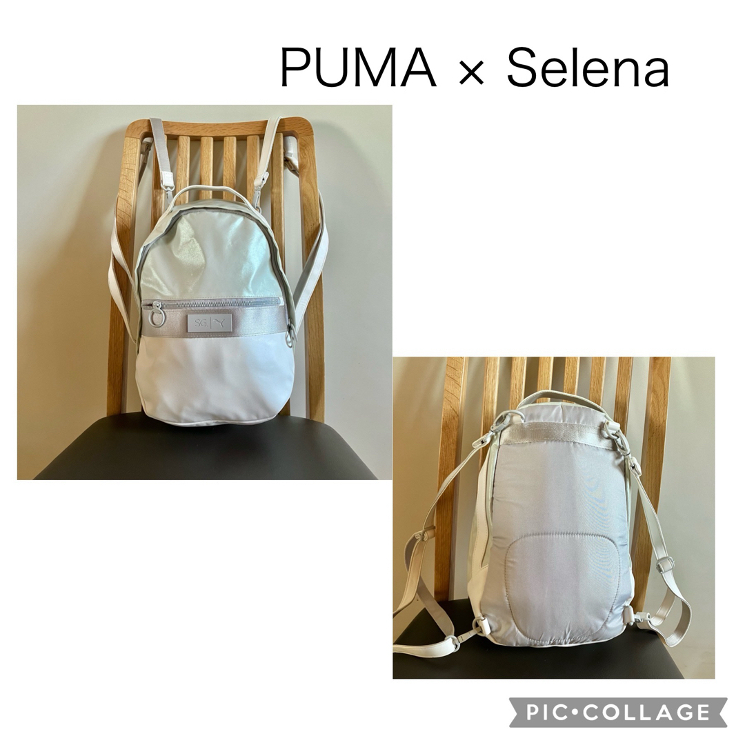 PUMA(プーマ)のPUMA Selena  Gomezコラボ　2way バッグ　ホワイト レディースのバッグ(リュック/バックパック)の商品写真