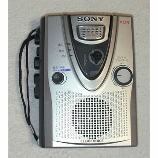 ソニー(SONY)の良品：Sony TCM-400 ソニー カセットテープレコーダー、おまけ付(ポータブルプレーヤー)