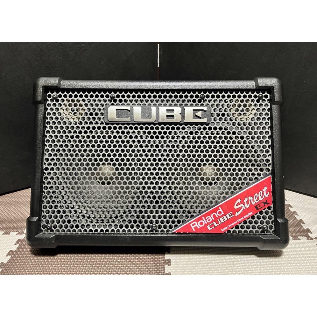 Roland CUBE Street EX カバー付き　アンプ　路上ライブ　 楽器のギター(ギターアンプ)の商品写真